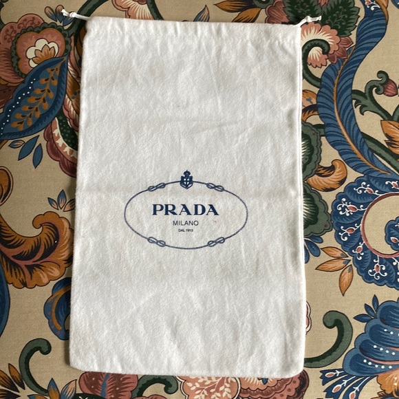 Prada Dust Bag 8.5”x13.5” - Picture 1 of 3